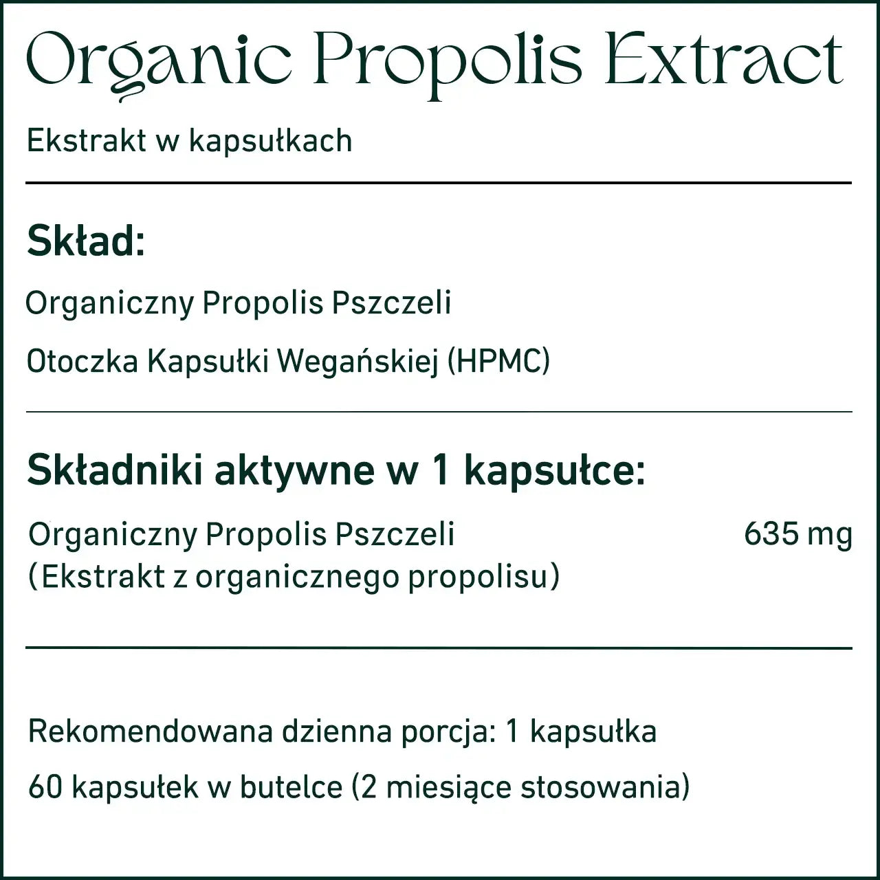 Organic Propolis